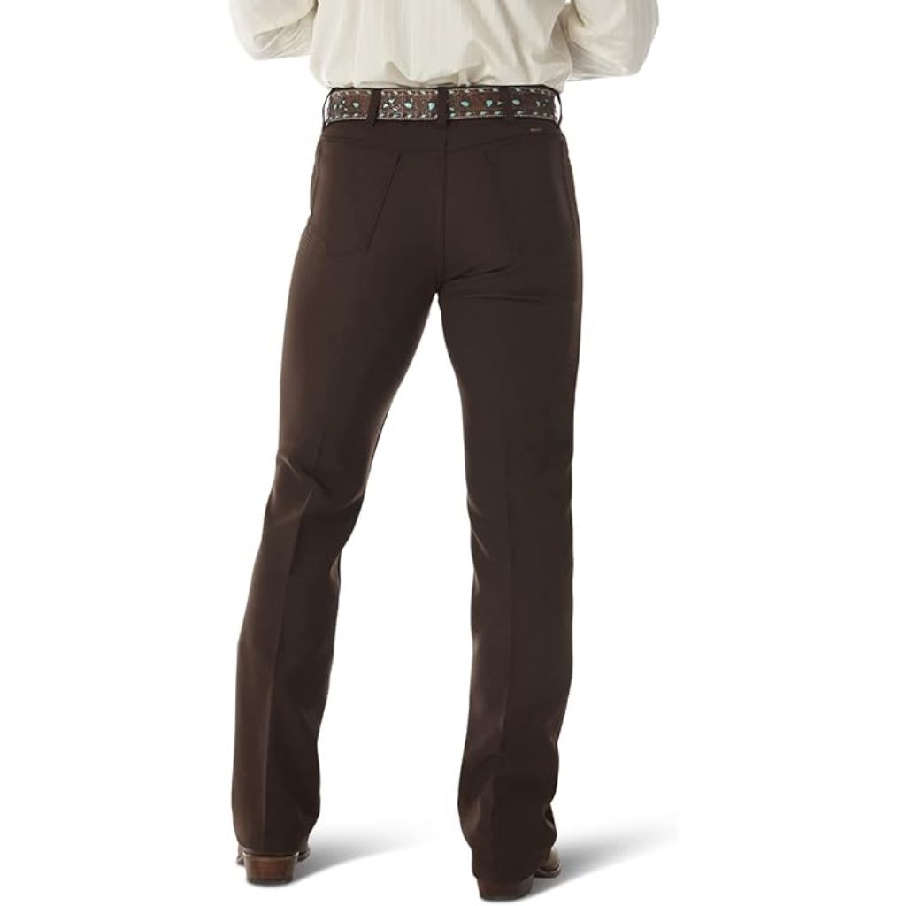 Wrangler Men's Wrancher Regular Fit Dress Jeans - Brown, 36W x 30L