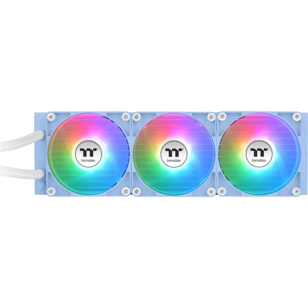 Thermaltake TH360 V2 Ultra ARGB Sync/AlO Liquid Cooler/ARGB Fan 120 * 3/PWM 500~1500rpm/Water Block 2.1" LCD/White, CL-W405-PL12SW-A