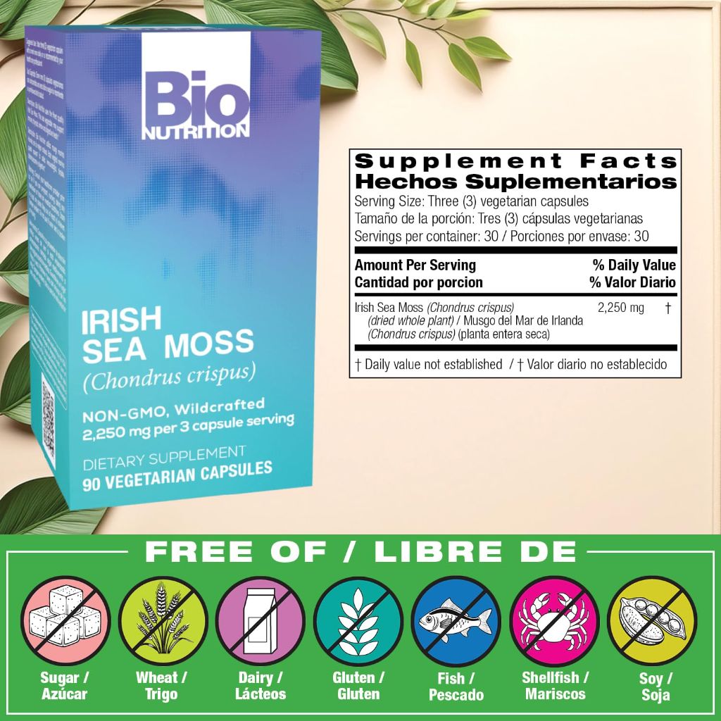 Bio Nutrition Irish Sea Moss