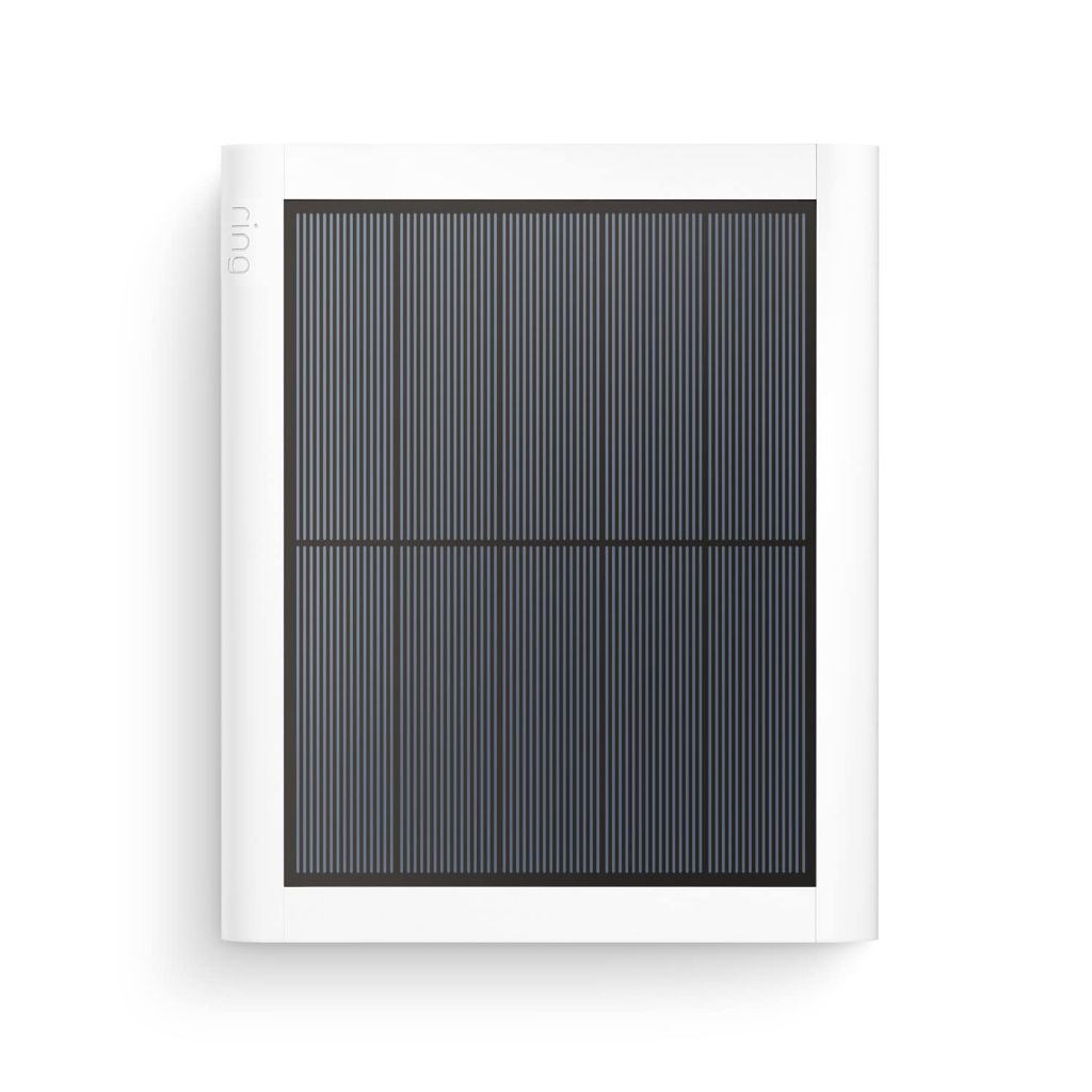 Ring - Solar Panel (2nd Generation), 4W for Outdoor Cam Plus, - White
