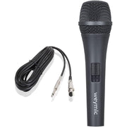 Weymic WM80S Classic Style Cardioid Professional Dynamic Vocal Microphone, 16.4 ft Cable XLR to 1/4''