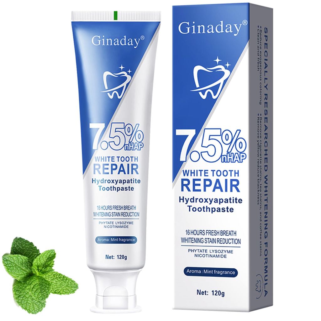 Ginaday 7.5% Nano Hydroxyapatite Repair Toothpaste (Mint Flavor)