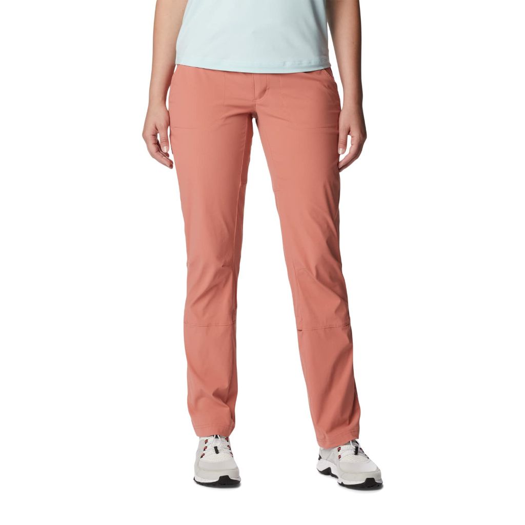 Columbia Women's Saturday Trail Pant, Dark Coral, SZ 12