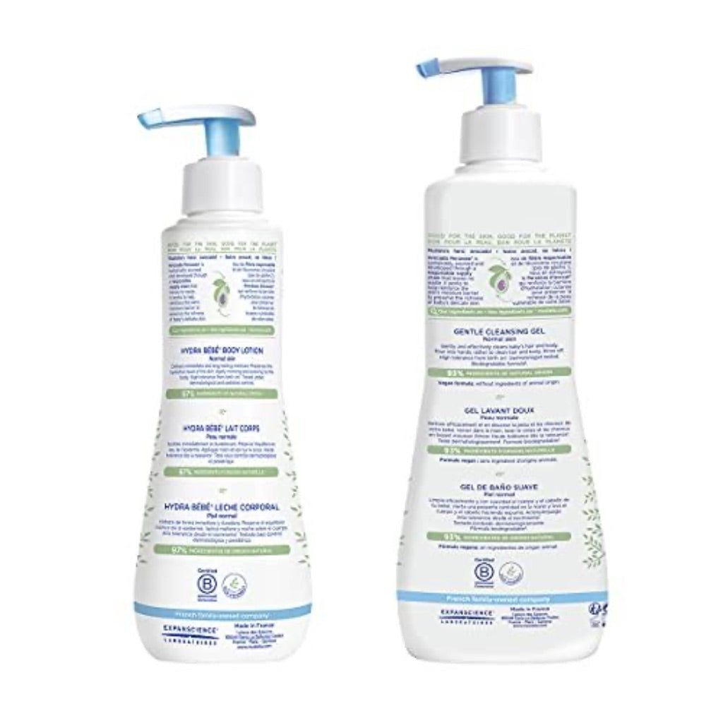 Mustela Baby Bath Time Cleansing Gel & Body Lotion Gift Set