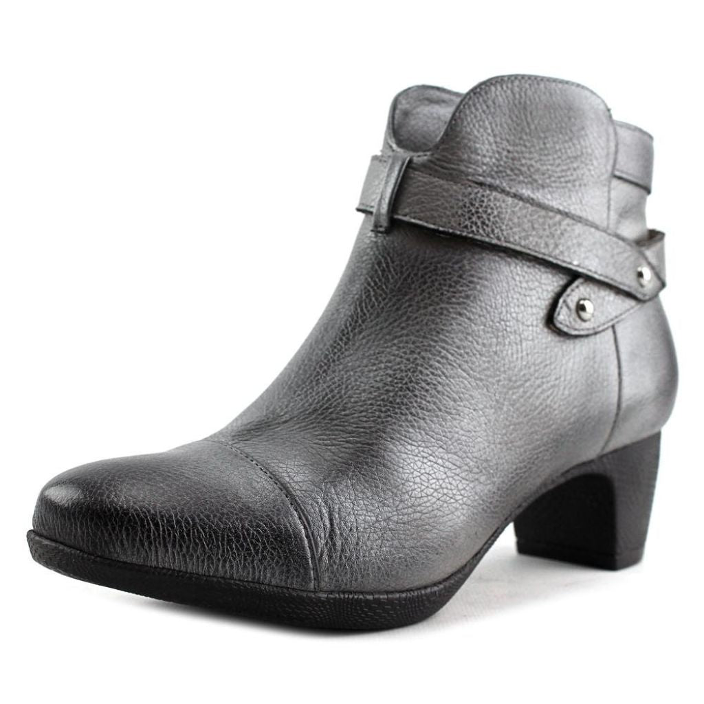 Softwalk Women's Ivanhoe Boot, Pewter - size 5M