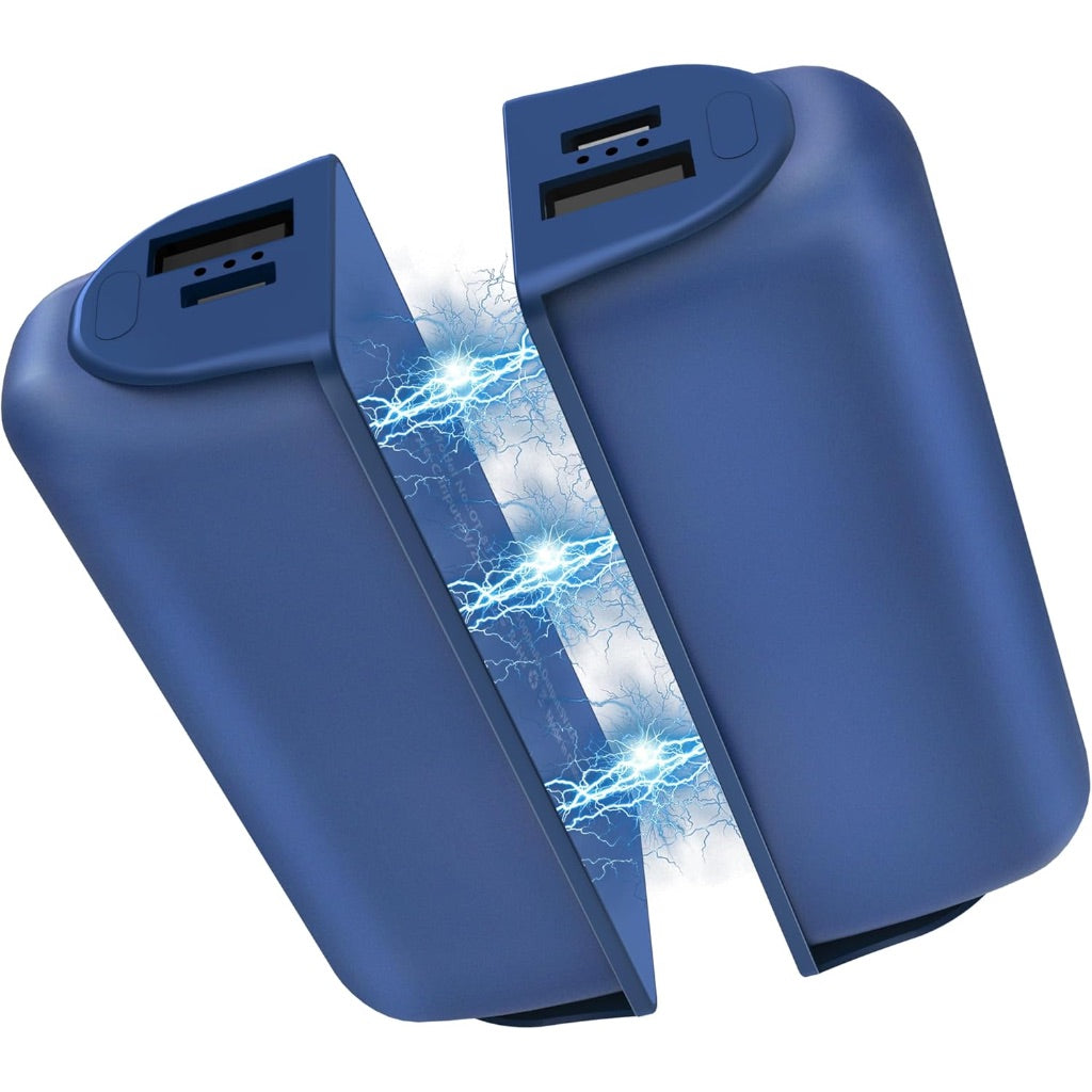 Hand Warmers Rechargeable 2 Pack,10000mAh Split-Magnetic Electric AI Handwarmer Power Bank,3 Levels, Camping,Hunting in Winter