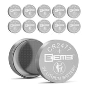 EEMB 10 Pack CR2477 Battery 3V Lithium Battery Button Coin Cell Batteries