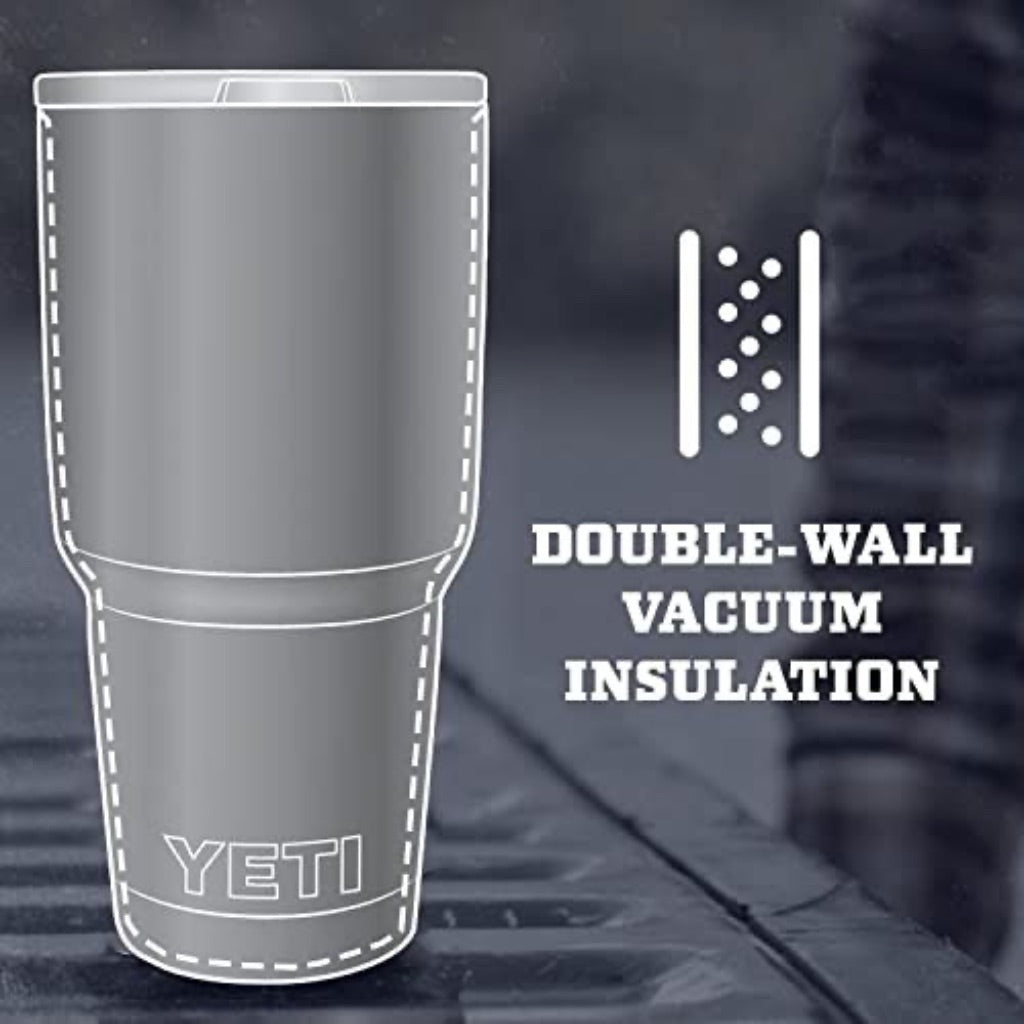 Yeti Rambler 30oz Tumbler with MagSlider Lid, Sandstone Pink