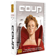 Coup Card Game by Indie Boards & Cards | Fast Bluffing and Social Deduction Strategy | Quick 15-Minute Game for 2–6 Players
