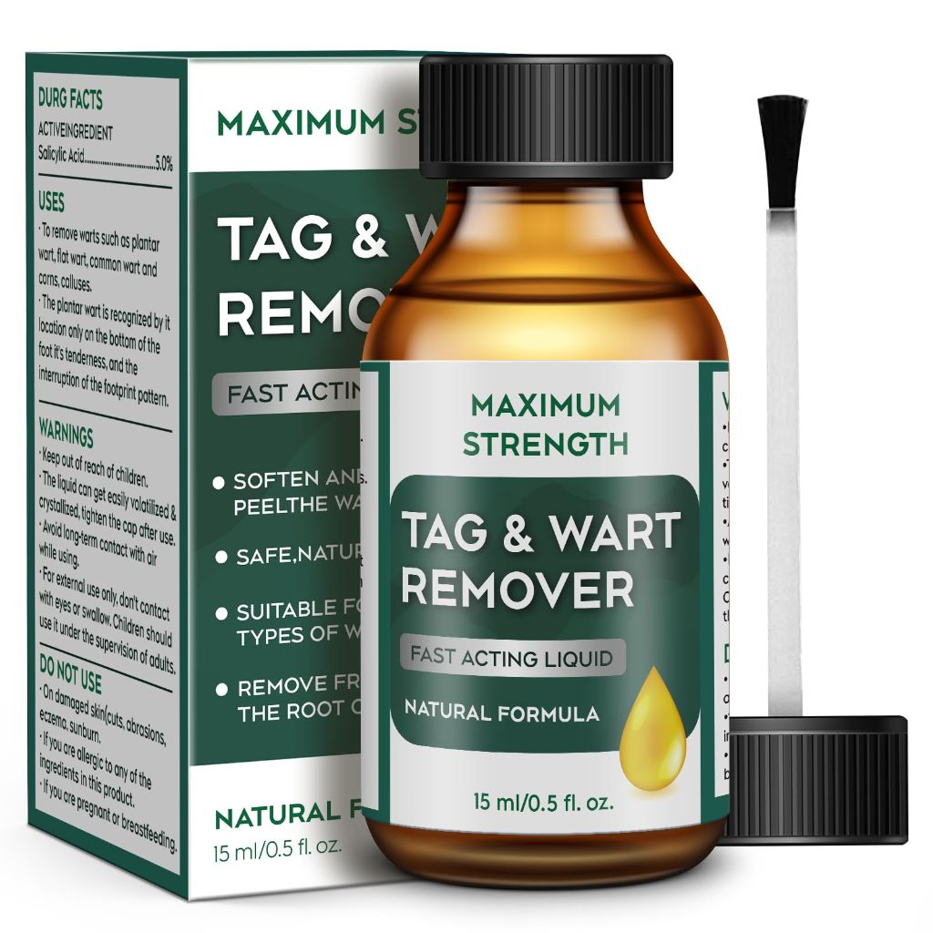 SKAYAH Wart Remover 15ml, Fast-Acting Freeze Off, Scientifically Formulated Salicylic Acid