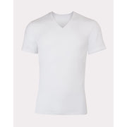 Hanes Perfect Flex Men's Tee, White V-Neck Undershirt, 1-Pack M