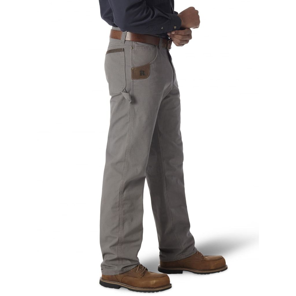 Wrangler Riggs Workwear Mens Ripstop Carpenter Jeans, Slate, 40W x 32L US