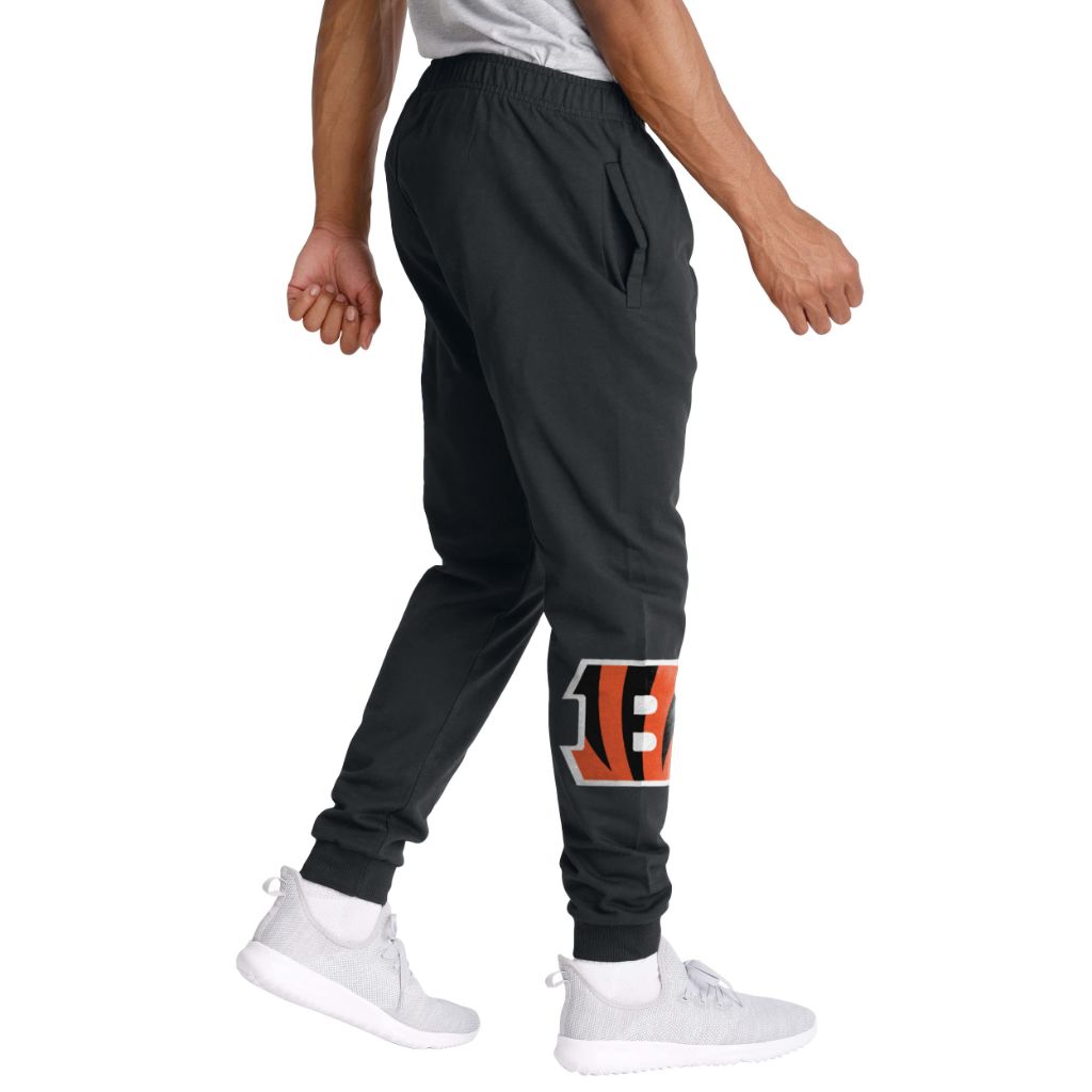 FOCO Cincinnati Bengals NFL Mens Team Color Joggers - L