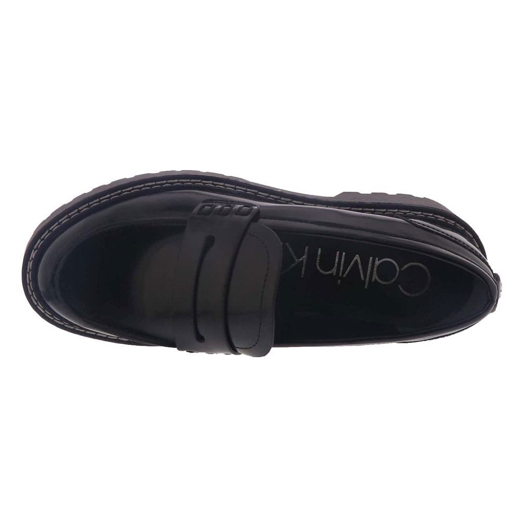 Calvin Klein Women's Suzie2 Loafer, Black, 8.5