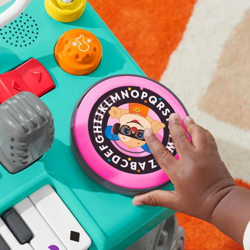 Fisher-Price Laugh & Learn DJ Activity Table | Bright and Musical Baby Activity Table