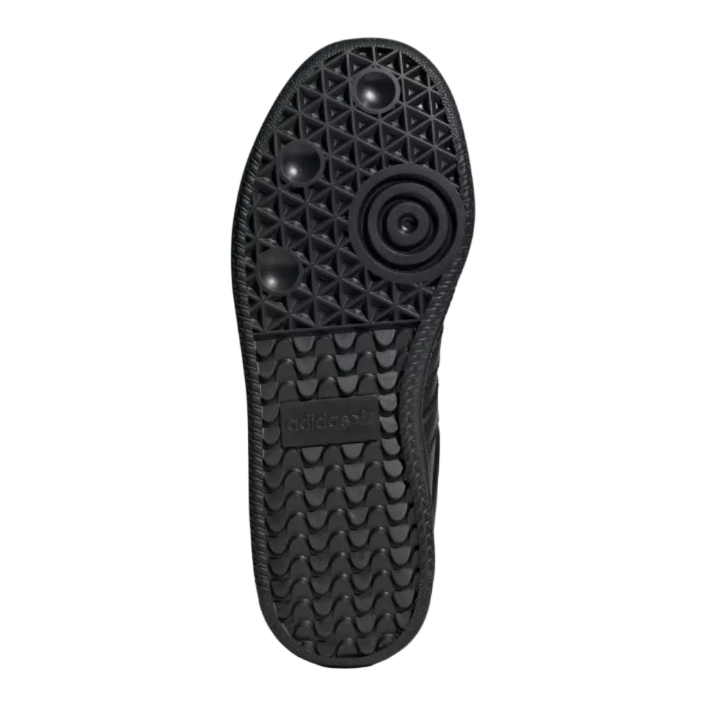 adidas Unisex Samba XLG Sneakers - Black/Black/Black, Size 10 (M) / 11 (W)