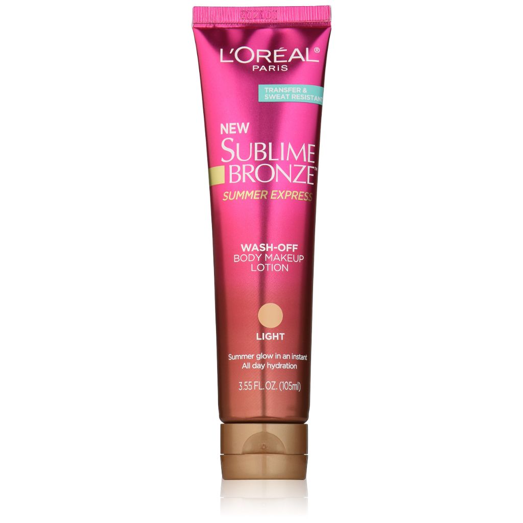 L'Oréal Paris Sublime Bronze Summer Express Body Makeup Lotion, Medium, 3.55 fl. oz.