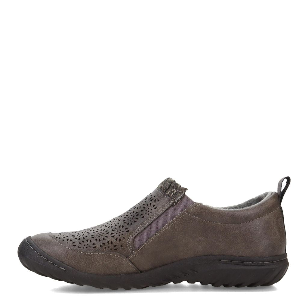 SZ 6.5WD, JBU Women's Amber Casual Comfortable Memory Foam Side-Zip