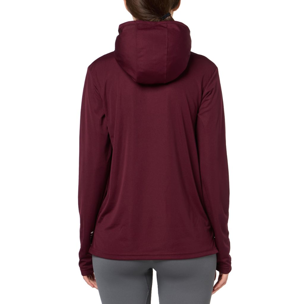 adidas Women's D4T Lightweight Hoodie - Mississippi State University, Team Maroon/White (Large)