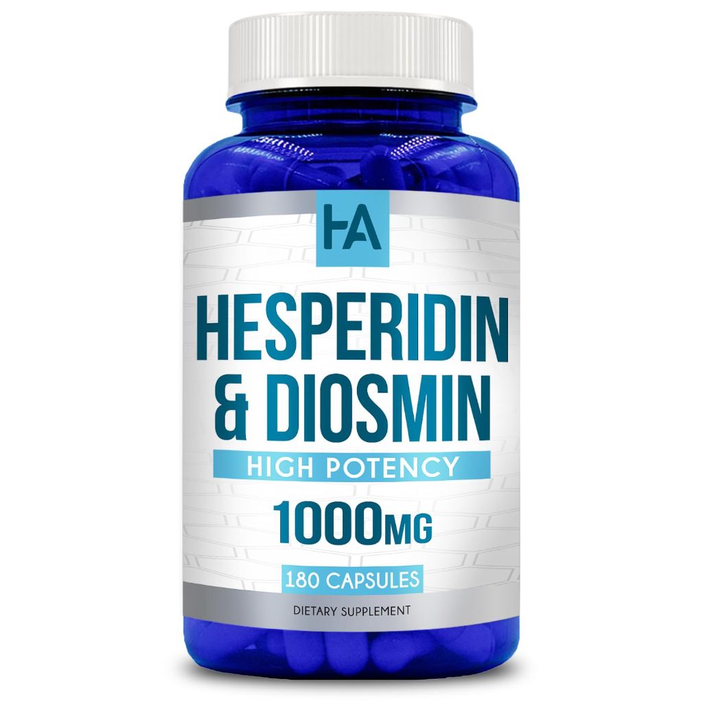 Hesperidin Plus 1000mg Per Serving (180 Capsules) - Dietary Supplement