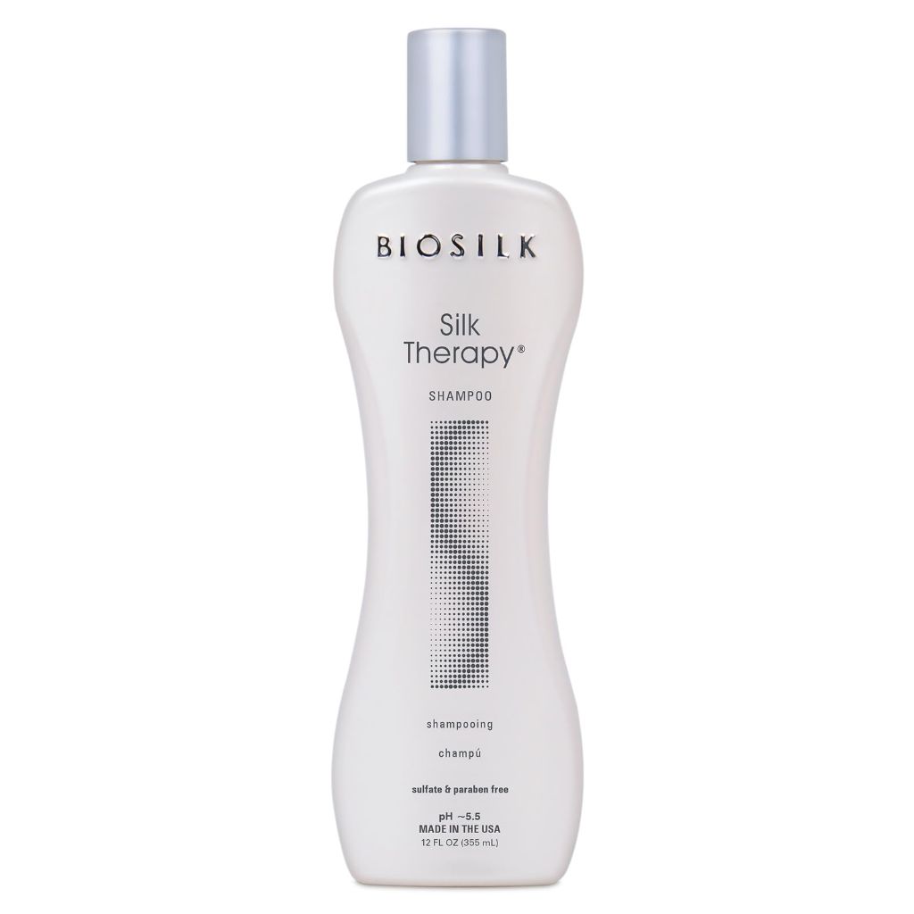 BioSilk Silk Therapy Shampoo, Sulfate, Paraben, & Cruelty-Free, 12 Oz