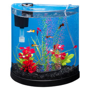 Tetra 3 Gallon Small Fish Tank, Aquarium Starter Kit with Filter