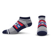 For Bare Feet MiLB JERSEY SHORE BLUECLAWS Streak No Show Sock Team Colors Large