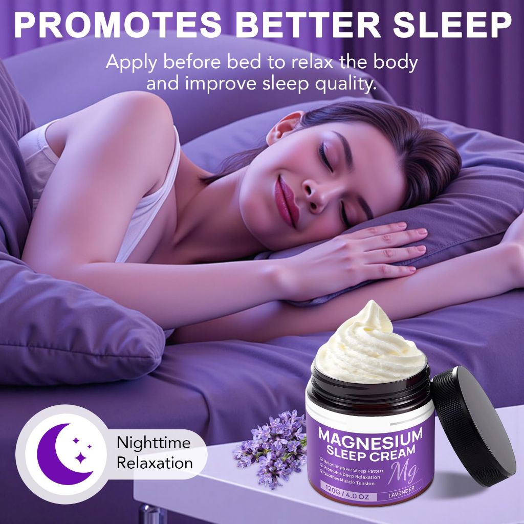 CFXYHNOX Magnesium Cream, Lotion Butter Oil with Arnica - Lavender Scented