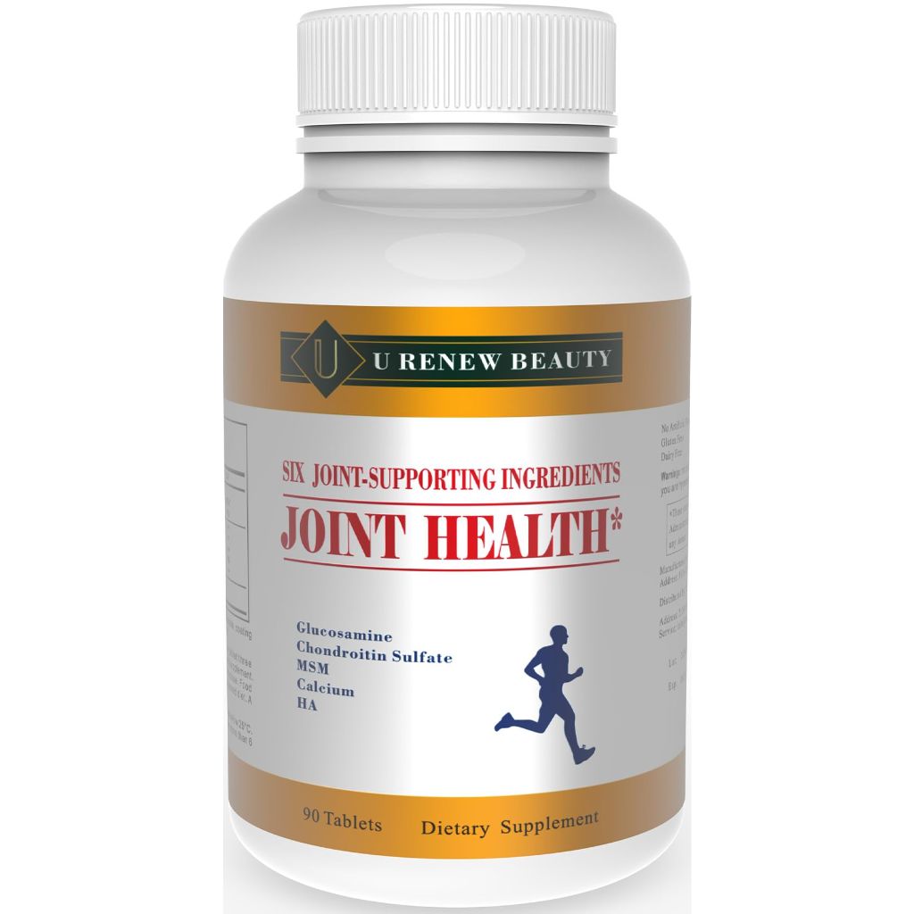 URENEWBEAUTY Glucosamine Chondroitin Supplement, 1400mg per Serving, 90 Tablets