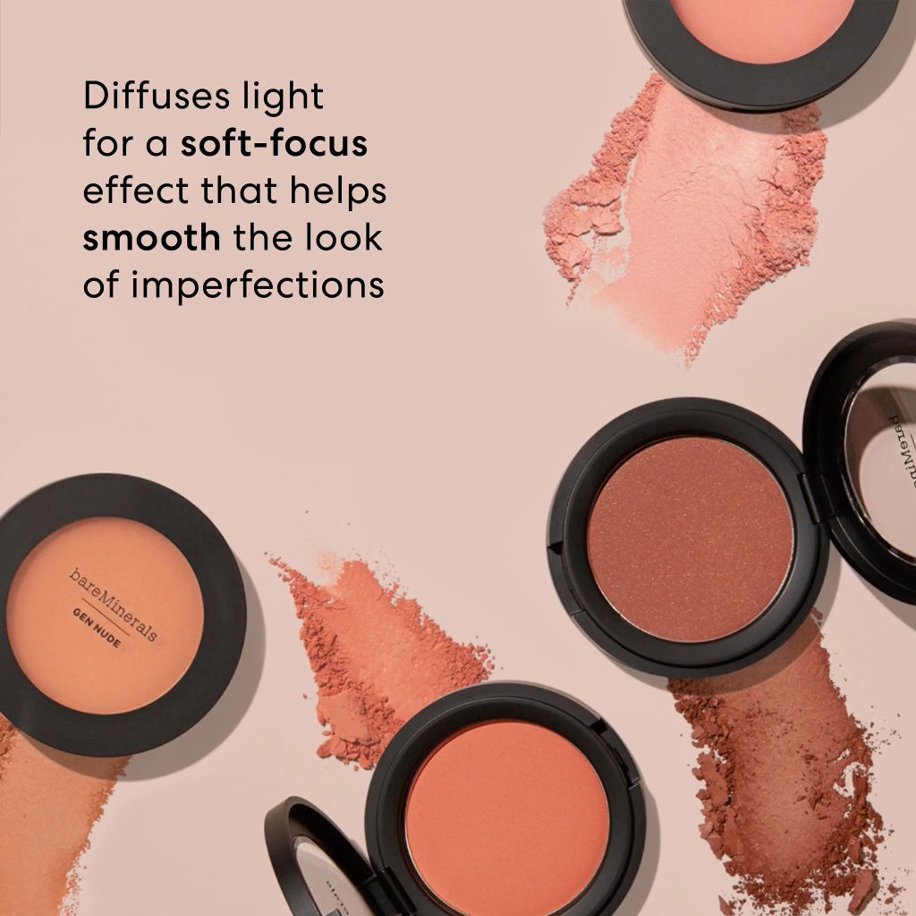 BareMinerals Gen Nude Powder Blush | Pretty in Pink | 6g. / 0.21oz