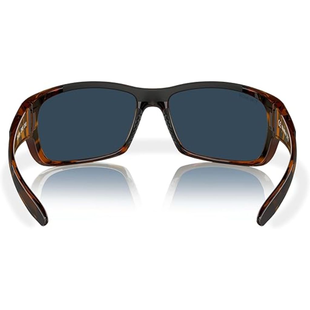 Fin-Nor Dredge Sunglasses - Shiny Java Tortoise Frame/Gray PC Lenses