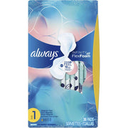 always infinity flex foam size 1 36 pads