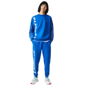 Lacoste Men's Slim Fit Oversized Branded Trackpants, Marina, 4X-Large