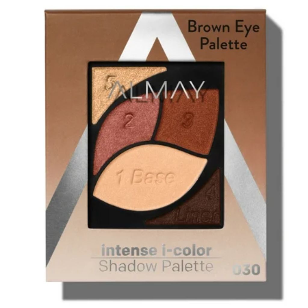 Almay Intense i-Color Shadow Palette - 010 Brown Eyes - 0.1oz