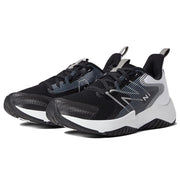 New Balance Boy's Rave Run v2 Sneakers - Black/White, Size 4.5 Wide (Big Kid)