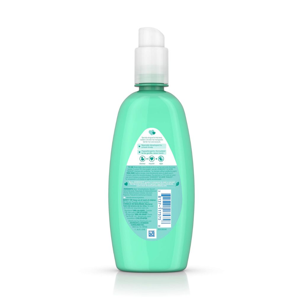 Johnsons Baby Detangling Spray 10 Ounce Pump (295ml)