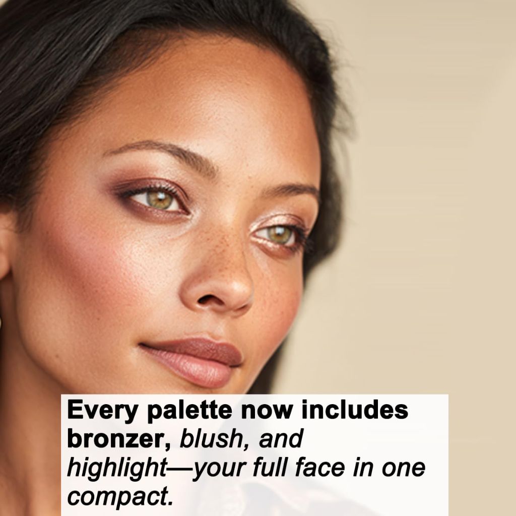 Best Baked Palette, Pink Butter Cream, rock, Sunstone Terracotta, and 7 color Eyeshadows