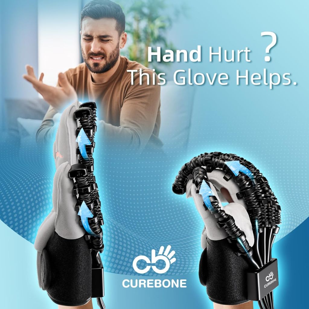 Curebone Rehabilitation Robot Glove - Left Hand, Large