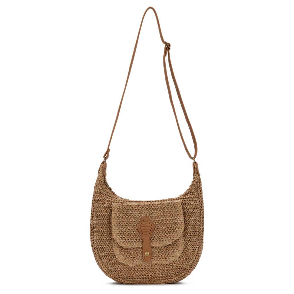 Oweisong Vacation Straw Crossbody Bags for Women