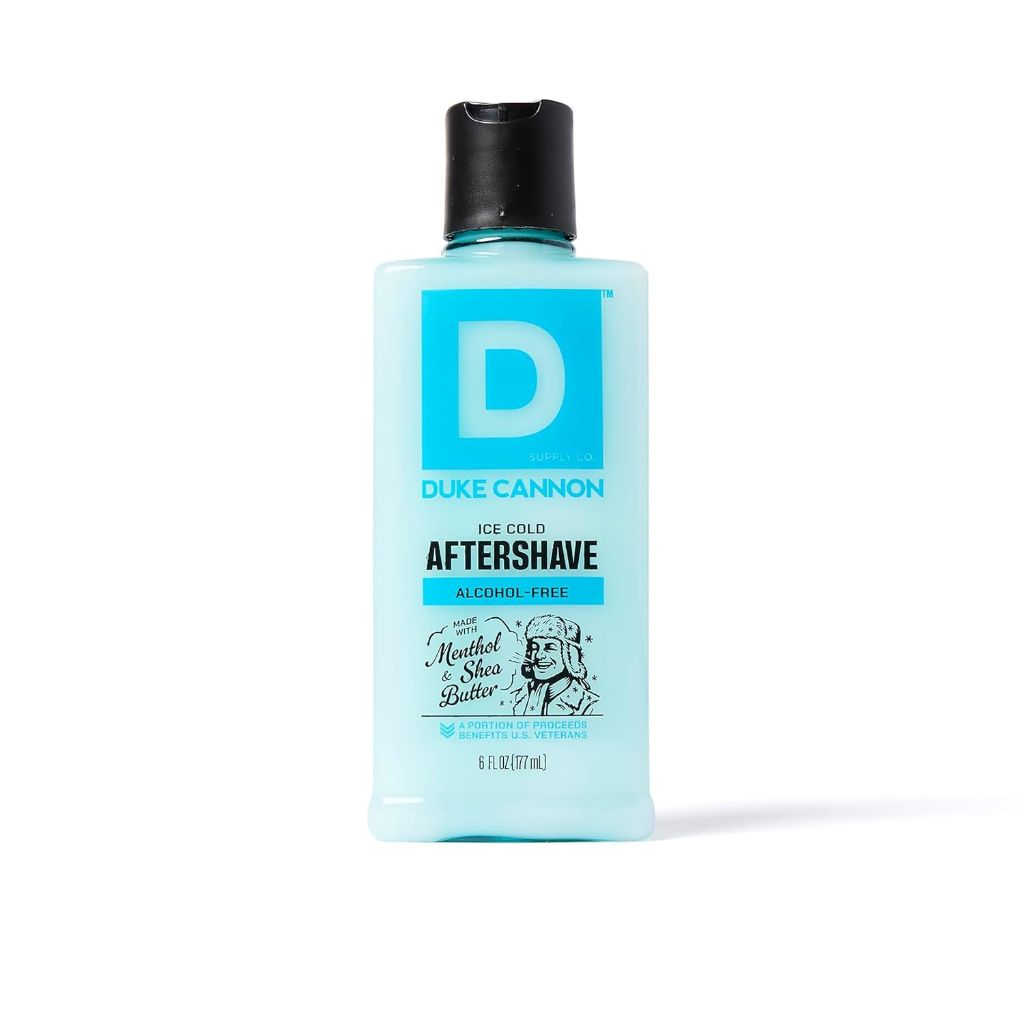 Duke Cannon Ice Cold Cooling After Shave Balm for Men - 6 fl oz