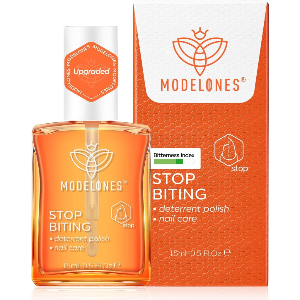 modelones Nail Biting Treatment for Kids Thumb Sucking Deterrent No Bite Nail Polish Bitter Nail Biting Prevention for Nail Growth Stop Nail Biting kids & Adults Quick-Drying 0.5 Fl Oz