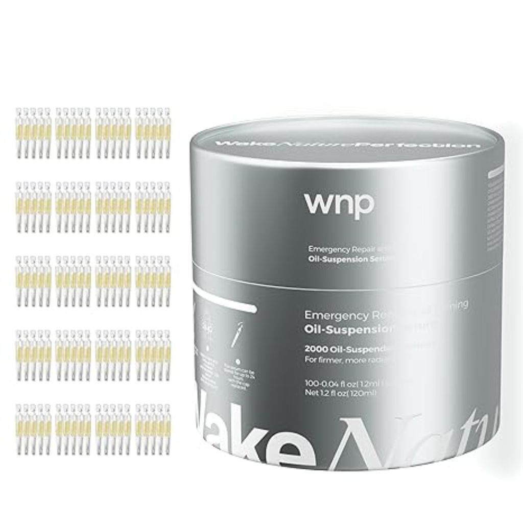 WNP collagen Serum Anti Aging,Oil-Suspension Serum|Barrier repair Firming Emergency Repair|WaterOilBalance| 4D hyaluronic acid|Single-Use Vials Skincare for Sensitiveskin((1.2ml/0.04 fl.oz.) (120ml)