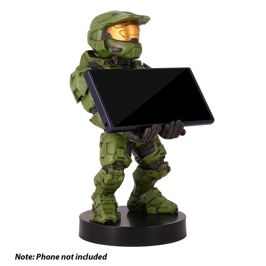 Exquisite Gaming: Halo: Master Chief - Mobile Phone & Gaming Controller Holder | Green