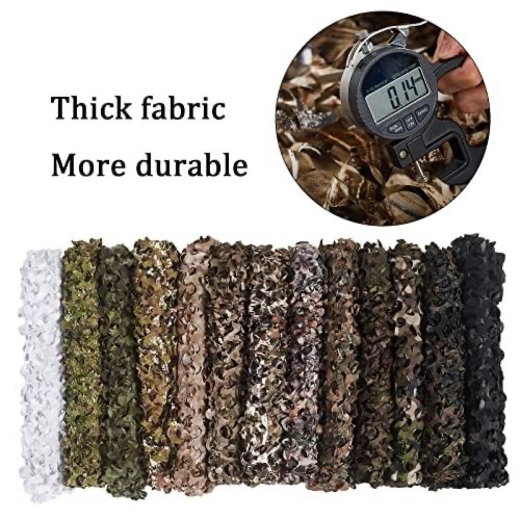 Senmortar Bulk Roll Camouflage Netting, Dry Grass Camo 5 X 23 Ft
