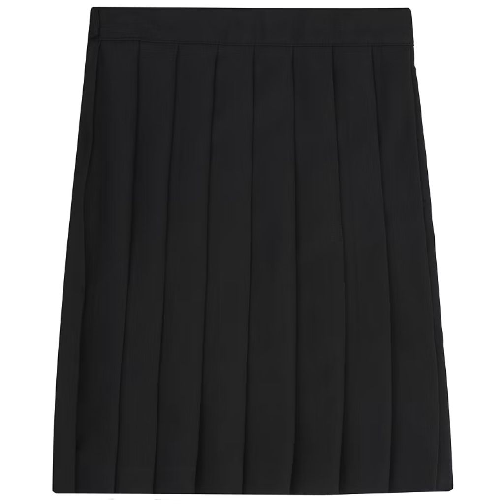 French Toast Girls School Uniform Adjustable Waist Mid Length Pleated Skirt  Size 16