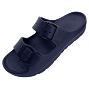Trailvia Comfortable Footbed Sandals, Navy - size 9