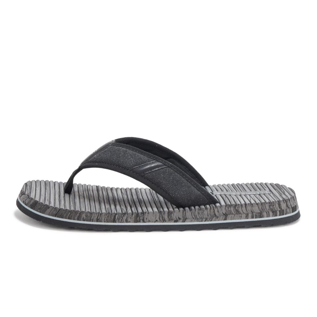 Skechers Men's Tantric-Rafe Thong Sandal, Blk - size 12