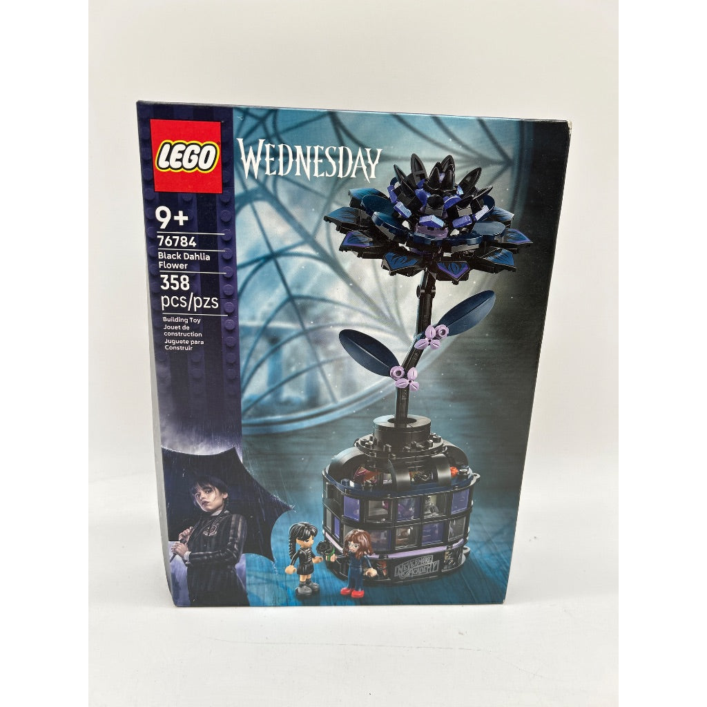 LEGO Wednesday: Black Dahlia Flower - 358 Pieces (76784)