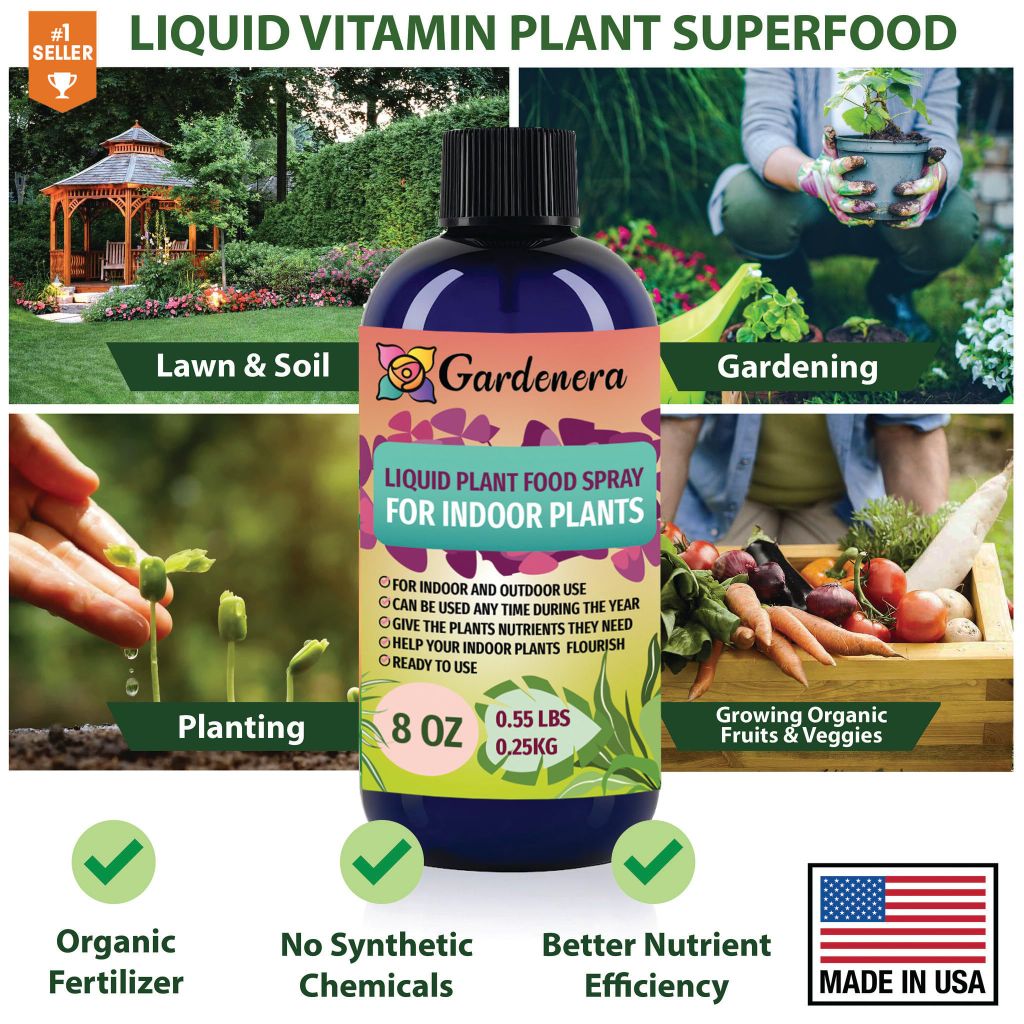 Gardenera Professional Thai Constellation Spray Mist for Home Gardening - 8oz