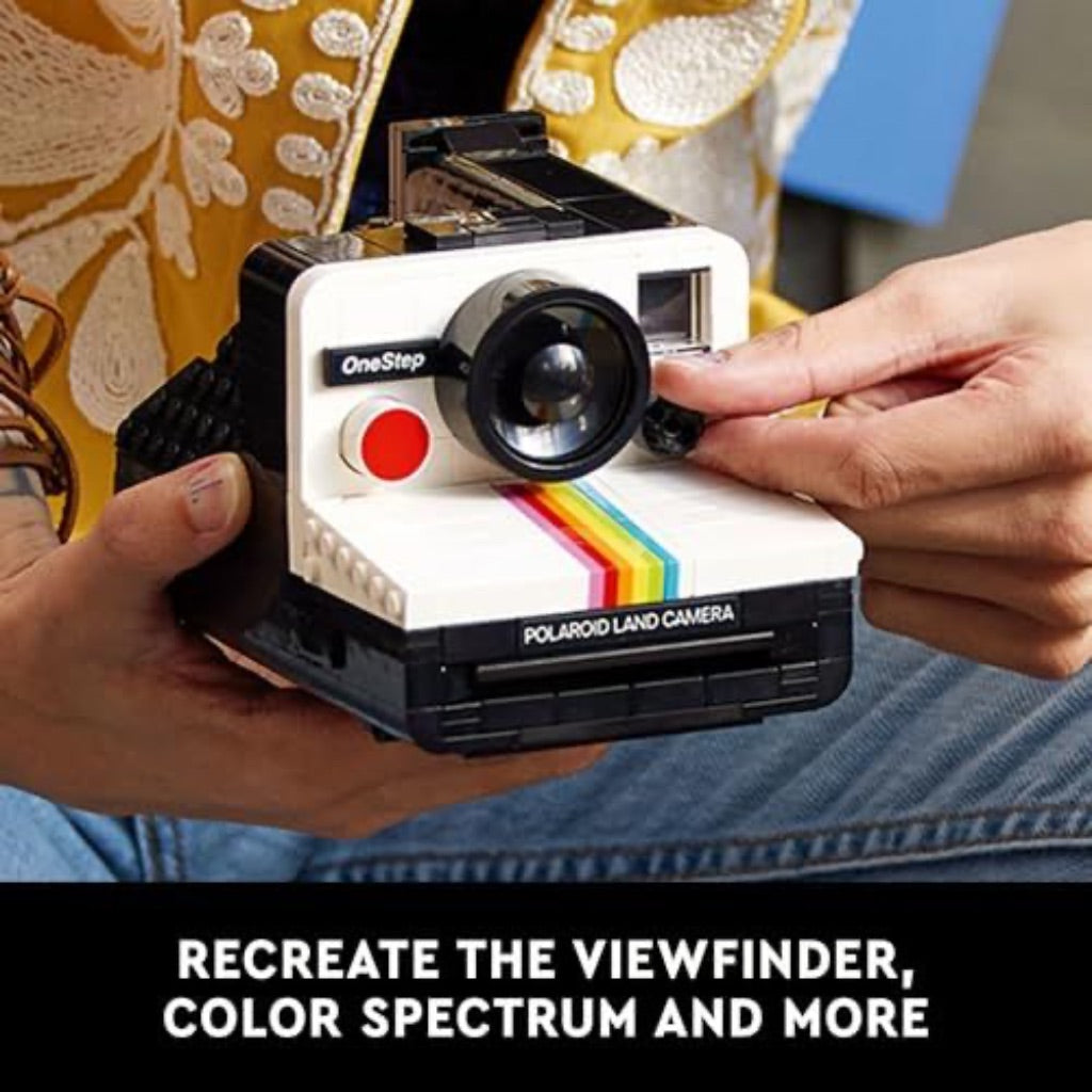 LEGO Ideas Polaroid OneStep SX-70 Camera (21345), 18+ 516 pcs